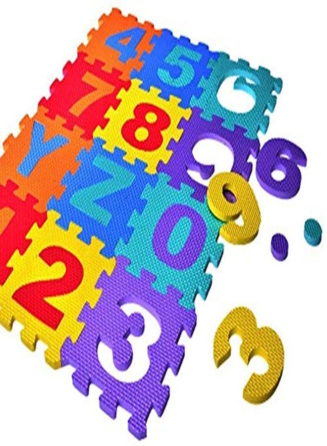 WOLFANO Kid's Educational Puzzle Interlocking Foam Play Mat Toy (Multicolour) - Set of 36 Tiles - Image 5